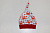 Шапочка "Веселый крабик" - Размер 44 - Цвет белый с рисунком - интернет-магазин Bits-n-Bobs.ru