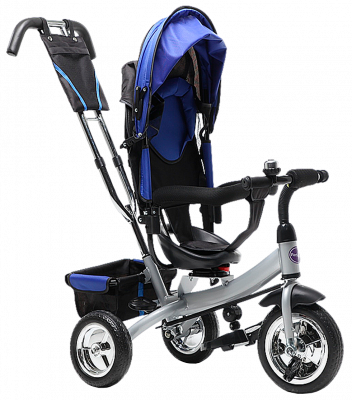 Велосипед детский трехколёсный  TSTX6588 
 - Цвет синий - Картинка #7