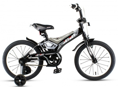 Велосипед ТМ MAXXPRO JETSET 16 (чёрно-серый, арт. 
JS-1604) - Цвет черно-серый - Картинка #1